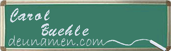 Carol Buehle Visitenkarte